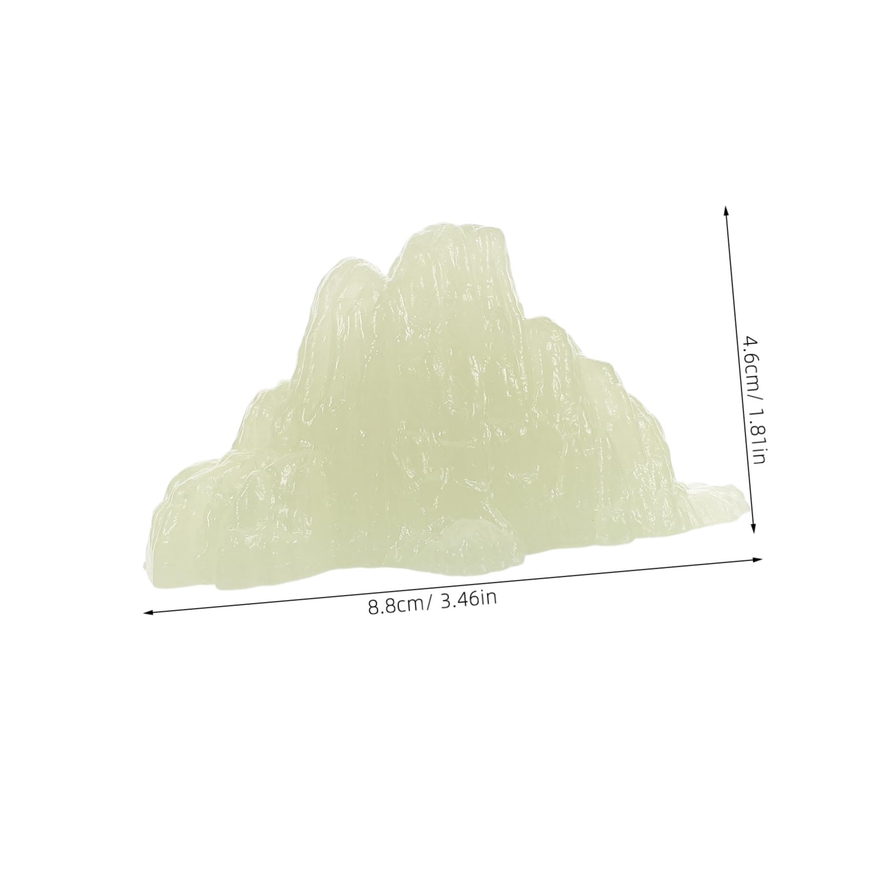 FONDOTIN Aquarium Gravel Glow Rock Substrate Stone and Decorative Pebbles for Fish Tank and Garden