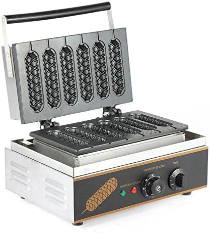 220V FY-119 Electric Lolly Waffle Maker Hot Dog Crispy Waffle Machine 6pcs/time ;TM79F-32M UGBA471450