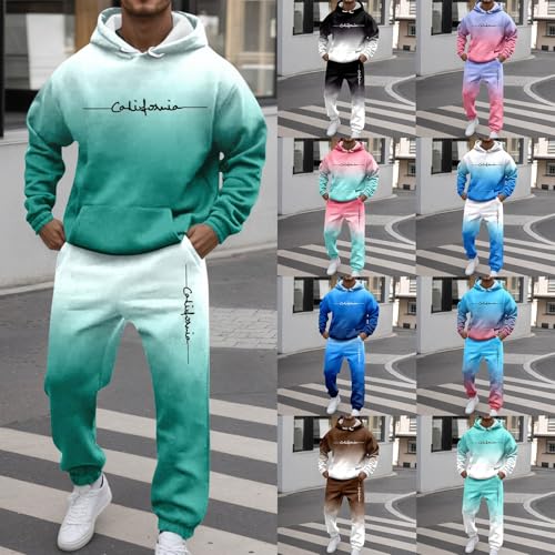 Pull à manches longues homme ensemble de sport chaud avec taille élastique ajustable