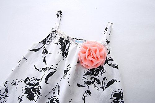 Image of Mud Kingdom Toddler Girls Sleeveless Tank Top and Shorts Set 2 Piece Floral Casual Summer Outfits
