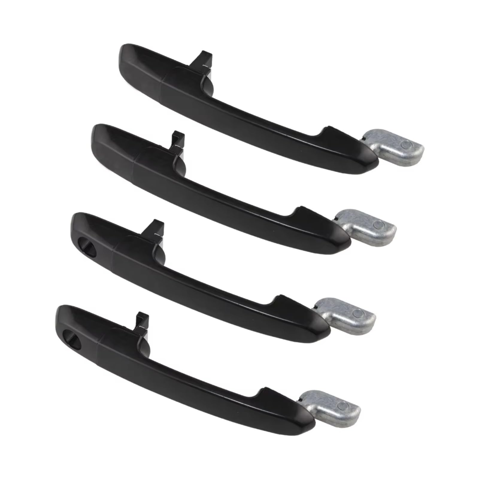 Lspbfkq One Color For Hyundai For Accent 2006 2007 2008 2009 2010 2011 826501E000 826601E000 Exterior Door Handle Front Rear 4Pcs Car Exterior Door Handles