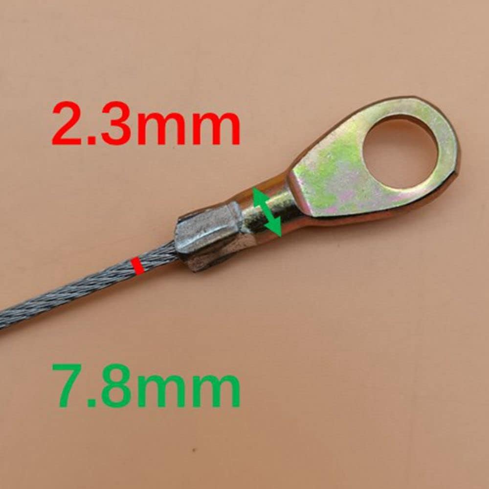 Tail Gate Tailgate Cable Hook Compatible with Kawasaki Mule 600 610 53045-0006 KAF400 KAF400A KAF400B KAF400C KAF400D KAF400E 2005 2006 2007 2008 2009 2010 2011 2012 2013 2014 D00220