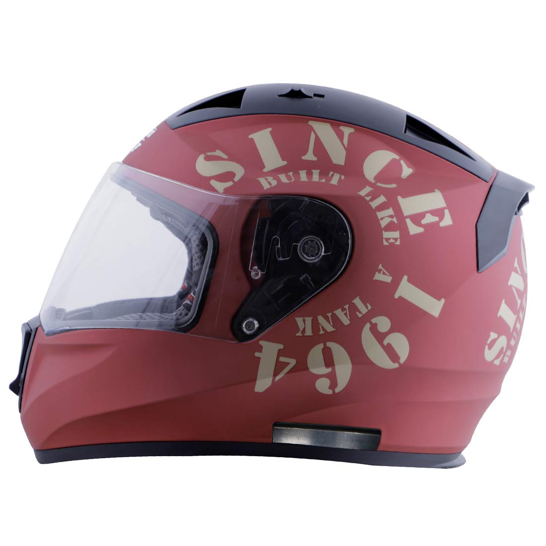 SteelbirdSA-1 Aeronautics Tank Full Face ISI Certified Helmet