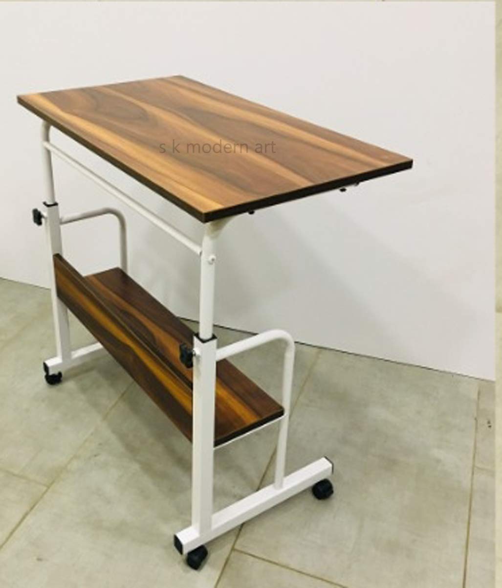 Multi-Purpose Portable Laptop Table/Bedside with Workstation Wheels/Height Adjustable Dining/Small Space Study Desk (B08WZZ1NWD) Amazon Price History, Amazon Price Tracker