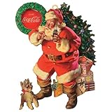 Ginger Cottages Coca-Cola Santa Shhhhhhhh Wooden Ornament for Christmas Tree
