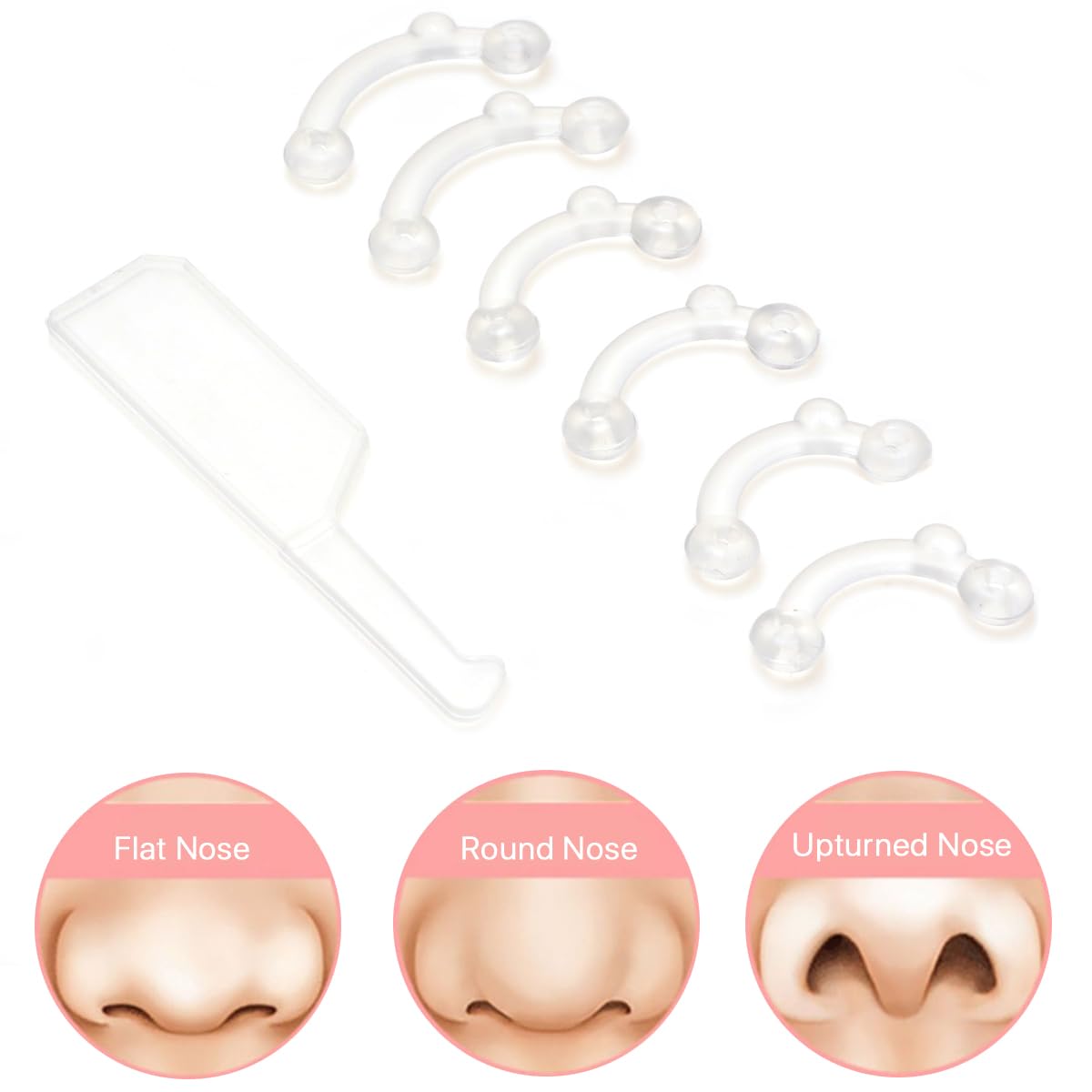 Amazon.com: VANANA 6 Pairs Nose Lifting Shaper Inserts, 3 Sizes