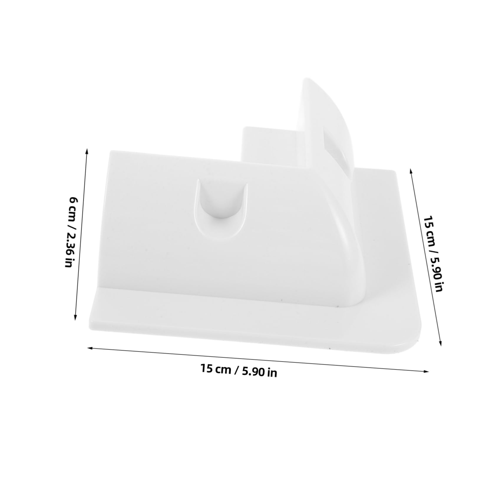Staffa di Supporto per Pannello Solare per Camper 4 Pezzi Abs Bianco | Installazione senza Foratura, Supporto per Tetti Piani, Flusso D'aria Ottimale, Set da 4 Pezzi