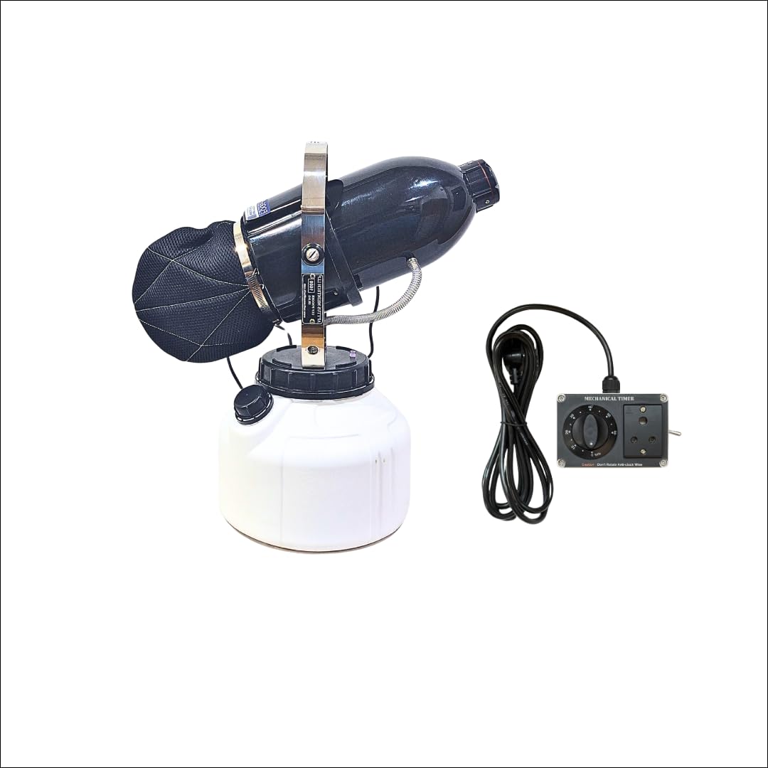 FUMIGATION MACHINE For Hospital OT, Laboratories, Pharmacuetical, Clean Rooms, etc. The Purpose is to use Disinnfectant of Cretical Area. Export Qulaity ULV Fogger, Plastic Tank 6 LTR. HDPE-image-43