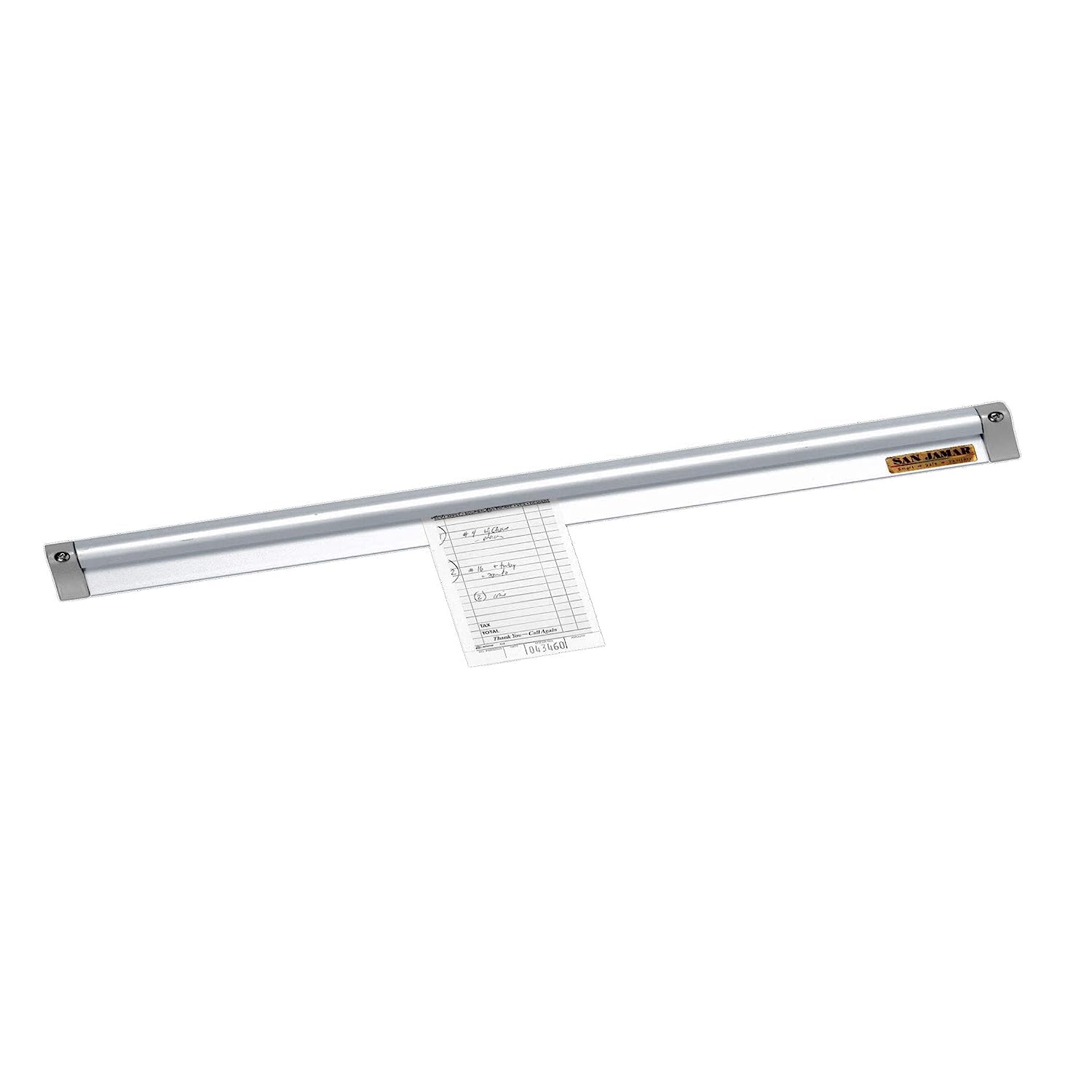 San Jamar CK6548A - Soporte para billetes de 48 pulgadas, aluminio, color plateado