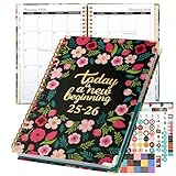 Diary 2025-2026, A5 Planner Week to View Academic Diary July 2025 to June 2026, Twin-Wire Binding Work Appointment Notebooks & Planners 2025/26,To-Do Lists for School Student & Teacher 25/26 - Image 1