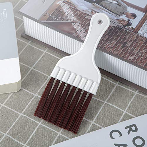 4 Packs Air Conditioner Condenser Cleaning Brush Refrigerator Coil Brush Hvac Coil Cleaner Brush Small Plastic Whisk Brush (Brown) #TOP3