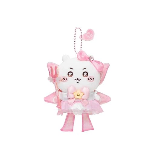 Chikawa Plush Keychain for Backpack, Kawaii Usagi Plush Keychain Accessories Purse Charm Pendant Gift for Women - Chikawa