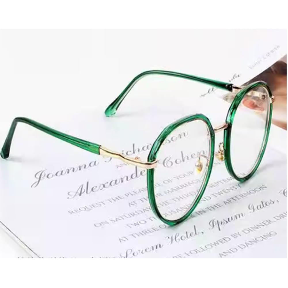 NILZA Gafas De Lectura Mujeres Gafas Presbicia Antifatiga Gafas De Ordenador HD Gafas Luz Azul Verde Gafas De Presbicia De Portátiles (Size : 3.0X)