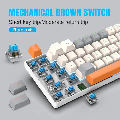 Teclado Mecánico Gamer XUMIUZIYuqh0xbig5n Cableado miniatura 3