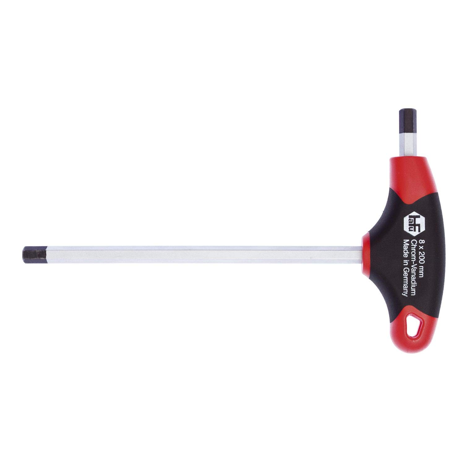 Hafu 226-060-07 Hexagonal Allen Key 2K T-Handle with Side Drive, 6