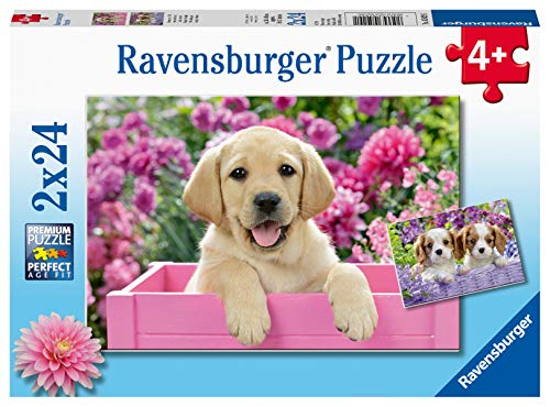 Ravensburger 05029 Me and My Pal 2 x 24 Piece Puzzles in a Box - 2 x 24 Piece Puzzles for Kids, Every Piece is Unique, Pieces Fit Together Perfectly