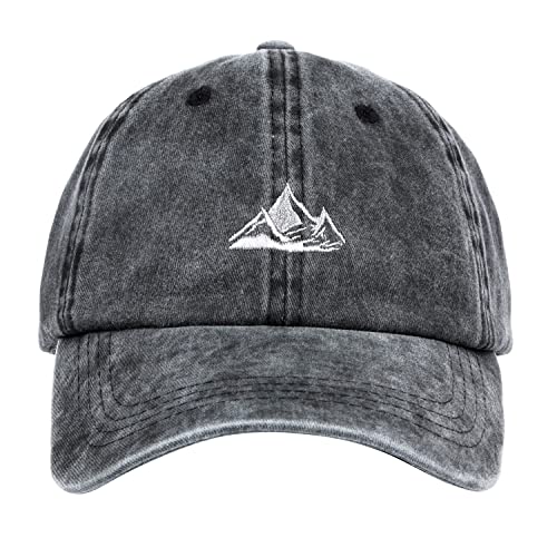 Image of Dad Hat Baseball Cap Unisex Outdoor Unstructured Washed Soft Cotton Mountain Hat