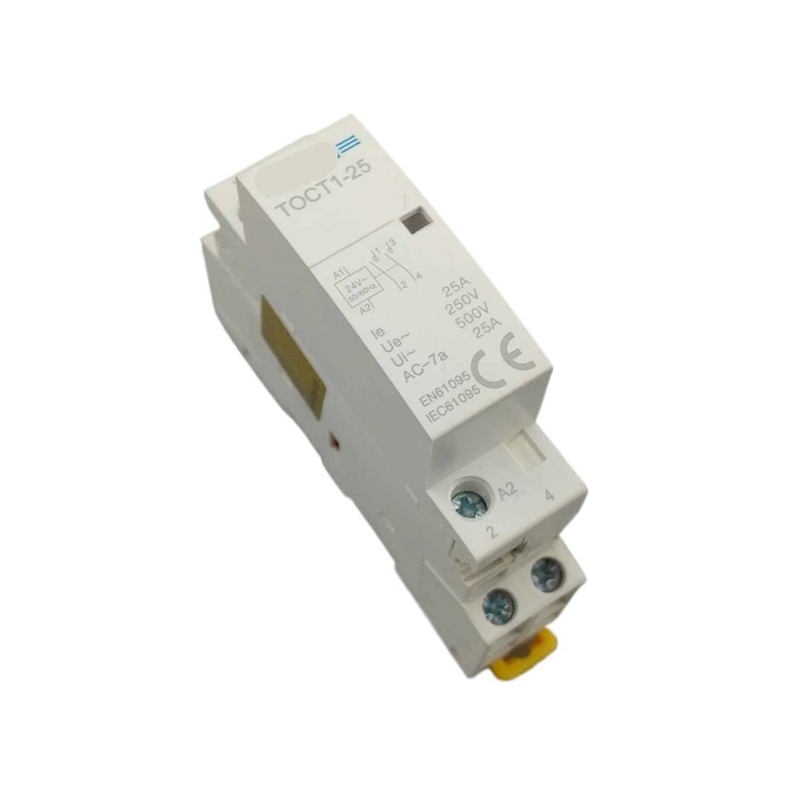 NVSFZGIYG 2P 25A 24V 50/60HZ Din Rail Household Ac Modular Contactor 2NO Or 1NO 1NC 1Pcs(2NO)
