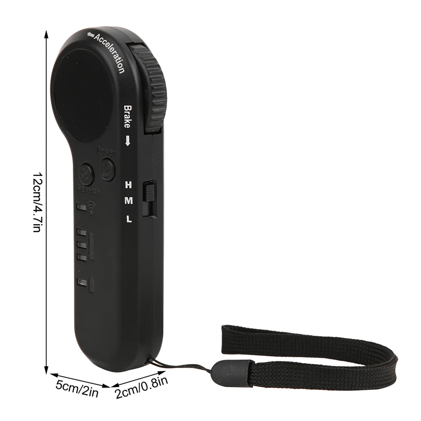 Keenso Elektrische Skateboard Fernbedienung, 2,4GHZ Elektrisches Vierrad-Skateboard drahtlose Fernbedienung mit Netzteil Kontrolllampe