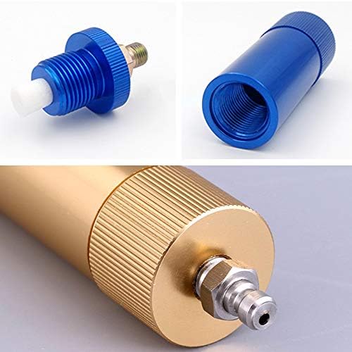 Creation Core High Pressure PCP Hand Pump Air Filter Water-Oil Sparator with Female and Male Quick Connect for High Pressure Air Compressor Pump 30Mpa Blue - Image 6