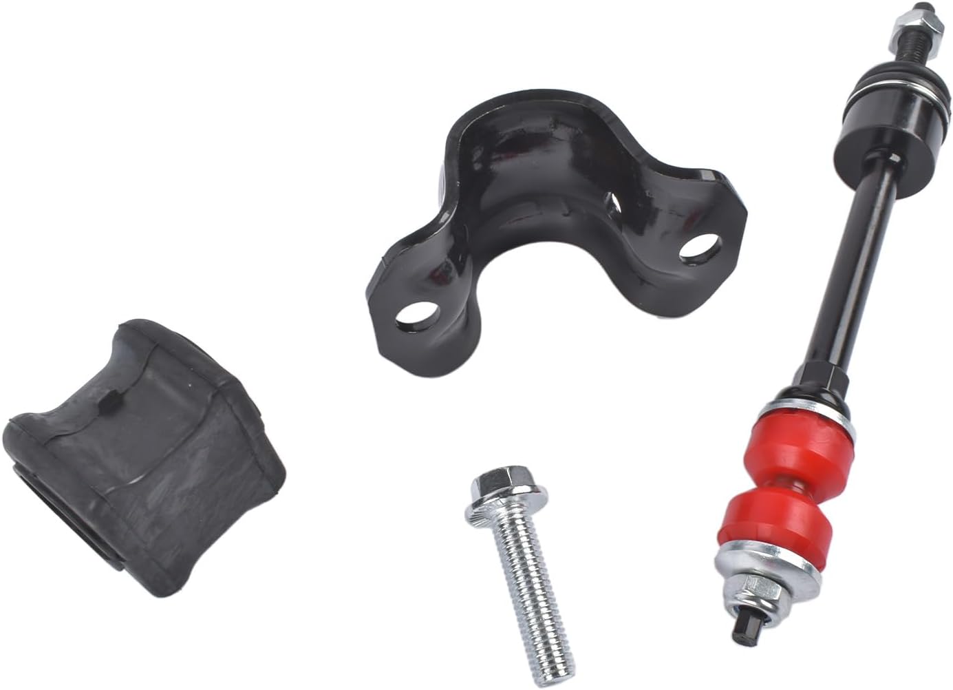 55398938AC Front Suspension Stabilizer Bar & K80894 Front Sway Bar Link Kit with Bushing Kit Compatible with Dodge Ram 1500 2009-2022 4WD OE# 55398938AB 5170290AD 5170290AB 5170290AC