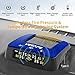 VESAFE Wireless tire Pressure Monitoring System, TPMS, with Solar Charger, Different high/Low Pressure Limits for Two axles, auto Sleep Mode, only Work with Cars, not Work with Camping Vehicles