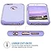 ULAK iPhone 6S Case, iPhone 6 Case, Slim Fit Dual Layer Soft Silicone & Hard Back Cover Bumper Protective Shock-Absorption & Anti-Scratch Case for Apple iPhone 6/6S 4.7 inch, Lavender