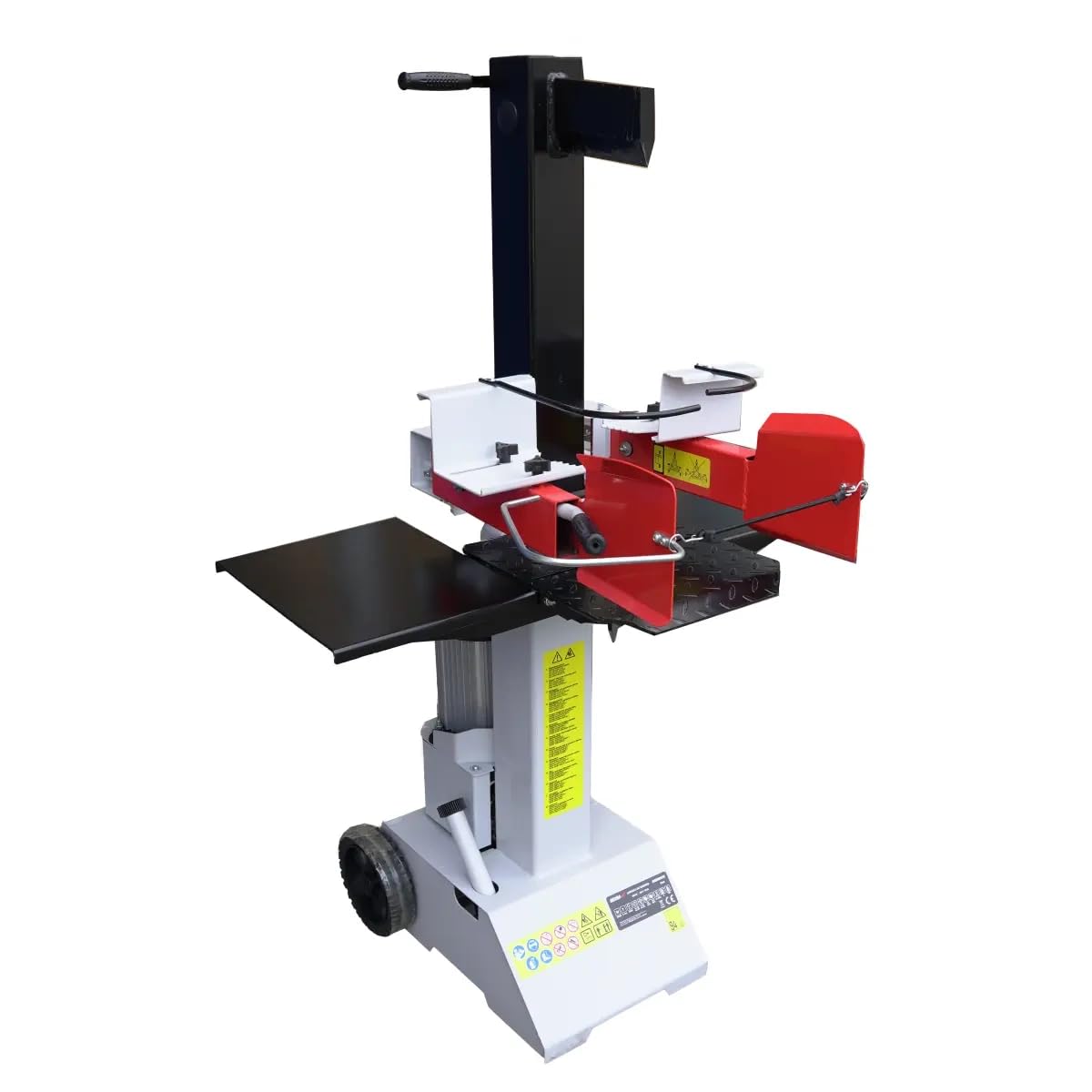 Dedra Holzspalter 3000W, 8T, 21 MPa, bis zu 2850 U/Min, hydraulische Presse, zwei zusätzliche Arbeitsflächen, schnelles und effizientes Holzspalten, kann am Boden montiert werden