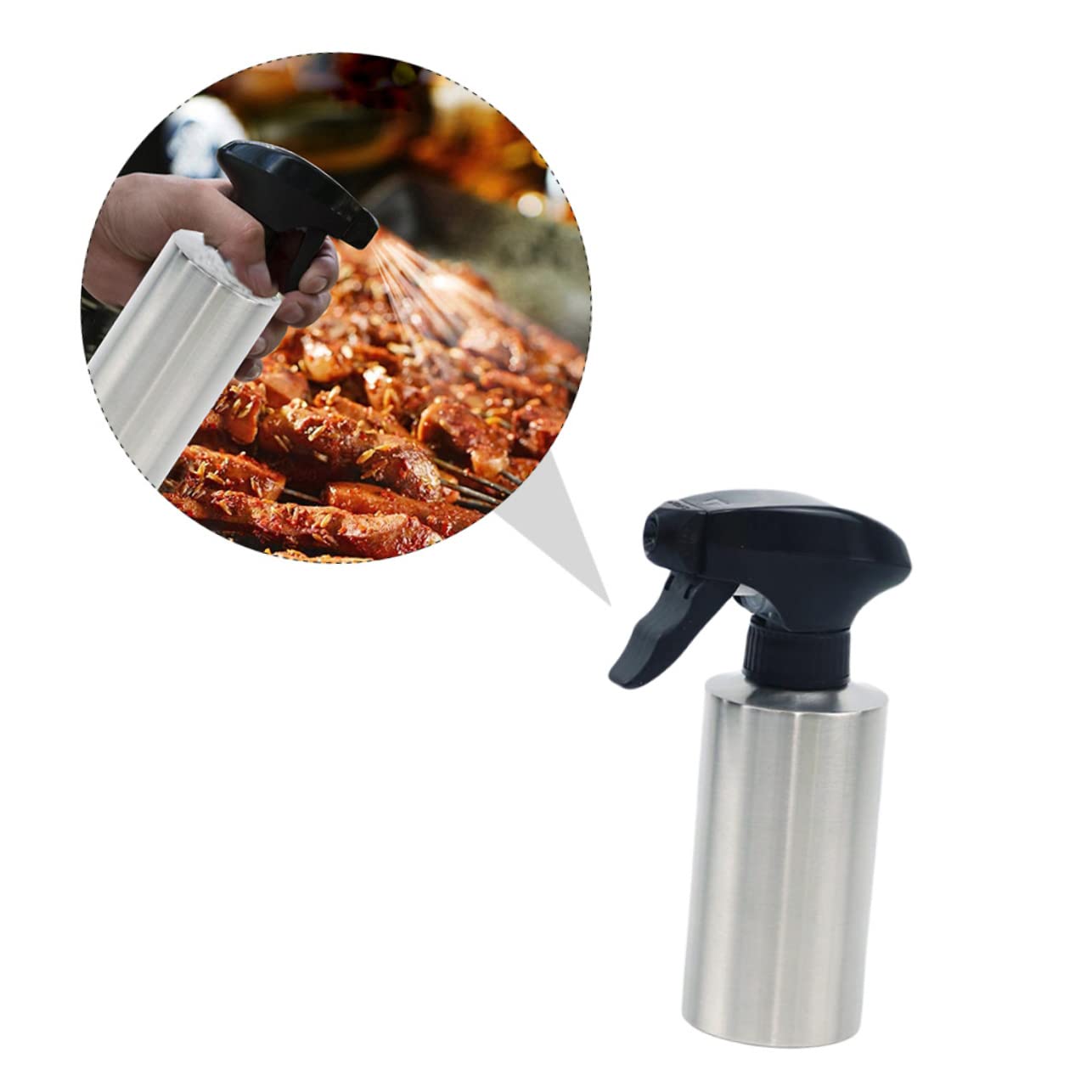 OFFSCH 1Pc Oil Sprayer Vinegar Dispenser for Cooking Bbq Salad Easy Clean Oil Bottler for Home Kitchen Use