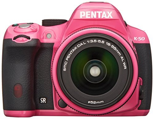 yςݕizRICOH fW^჌t PENTAX K-50 DAL18-55mmWRYLbg sN K-50 L18-55WR KIT PINK 10983