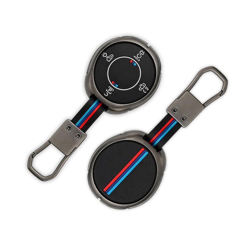 Image of NEODRIFT 'KeyShield' Car Key Cover for Tata Harrier-EV (Shape 1, 4 Buttons) (360 Protection, Durable and Stylish)