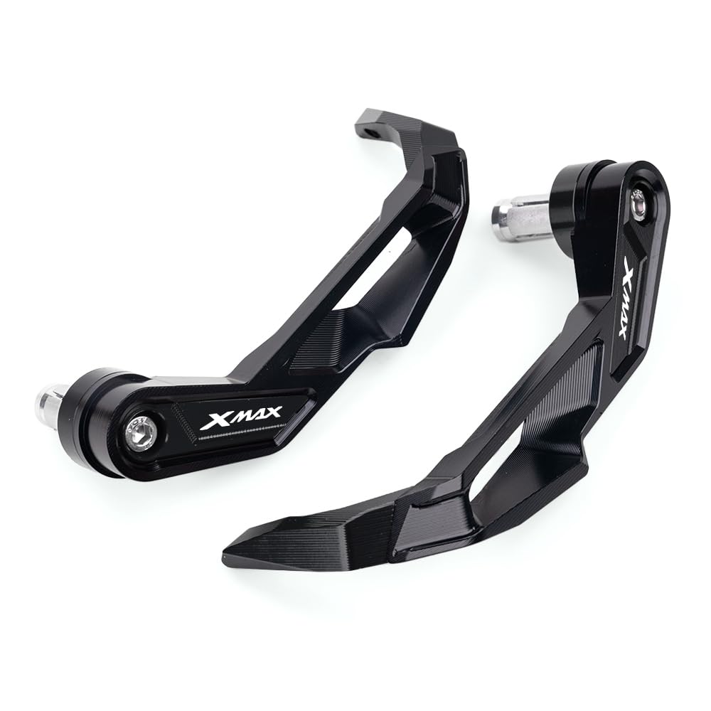 Für XMAX300 Xmax 125 250 300 400 2017-2022 2023 2024 2025 2026 Motorrad-Handschutz Handprotektor Lenker-Sturzschutz Brems- und Kupplungsschutz Lenkerenden-Schutz Zubehör (Schwarz)