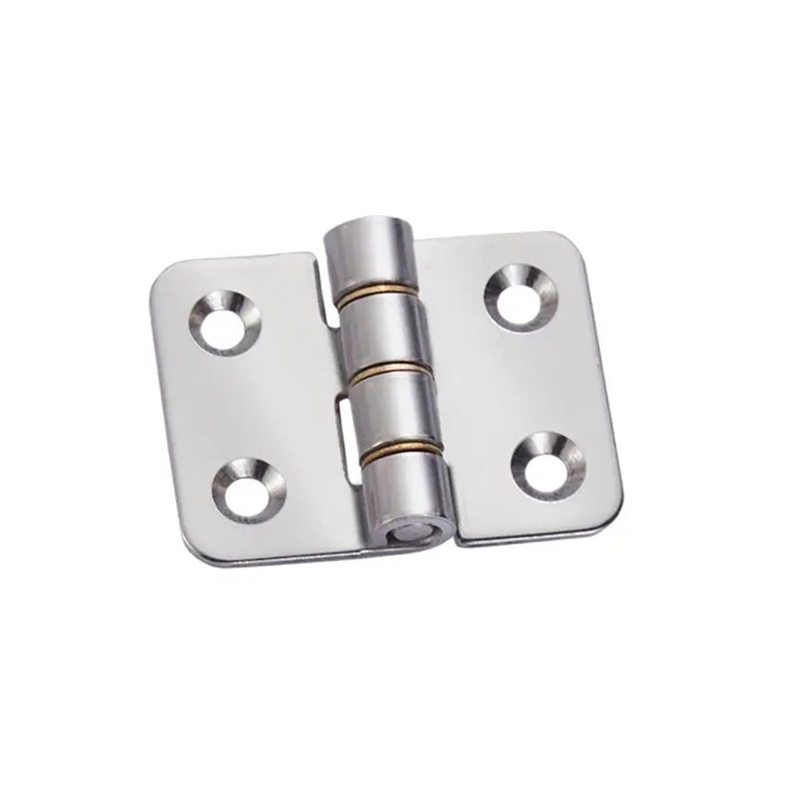 Scharniere, tianwandong Verteilerschrank aus Edelstahl 304, verdicktes industrielles Hochleistungsscharnier (40 x 60 mm)