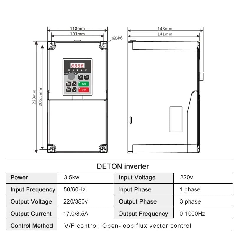 3,5 kW 220 V 18000 obr./min 300 Hz chłodzony powietrzem zestaw kołków kołnierzowych z przetwornicą częstotliwości i kluczem trzpieniowym ER20
