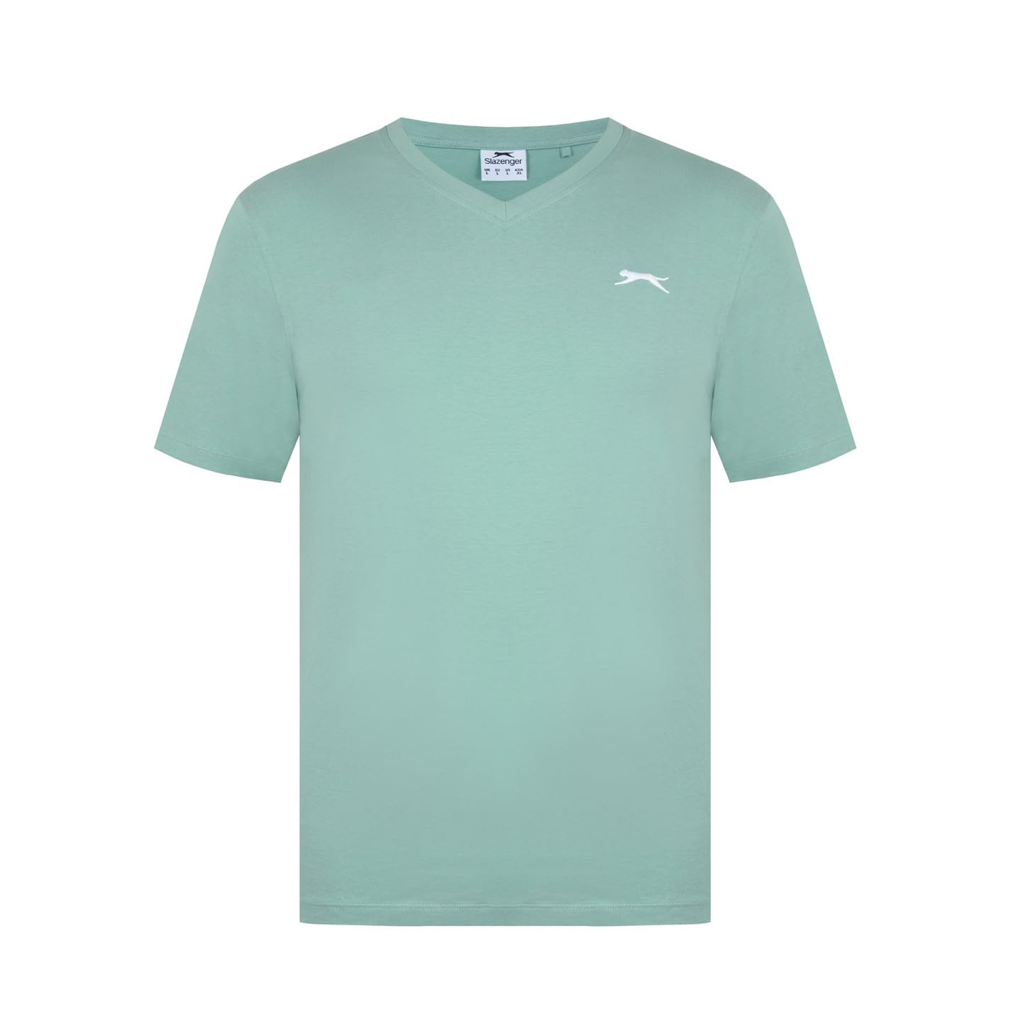 Slazenger Mens V Neck T-Shirt Pistachio XXL