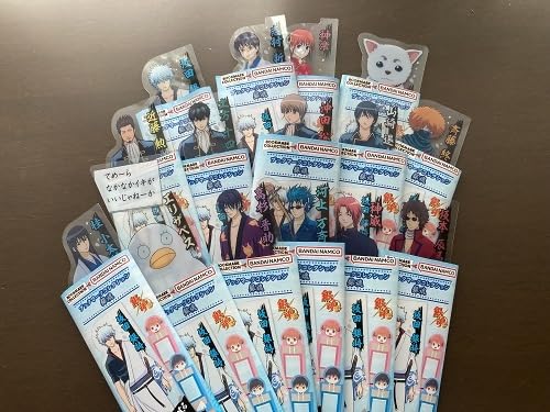 Amazon.co.jp: ブックマークコレクション 銀魂 等身デザイン15種セット