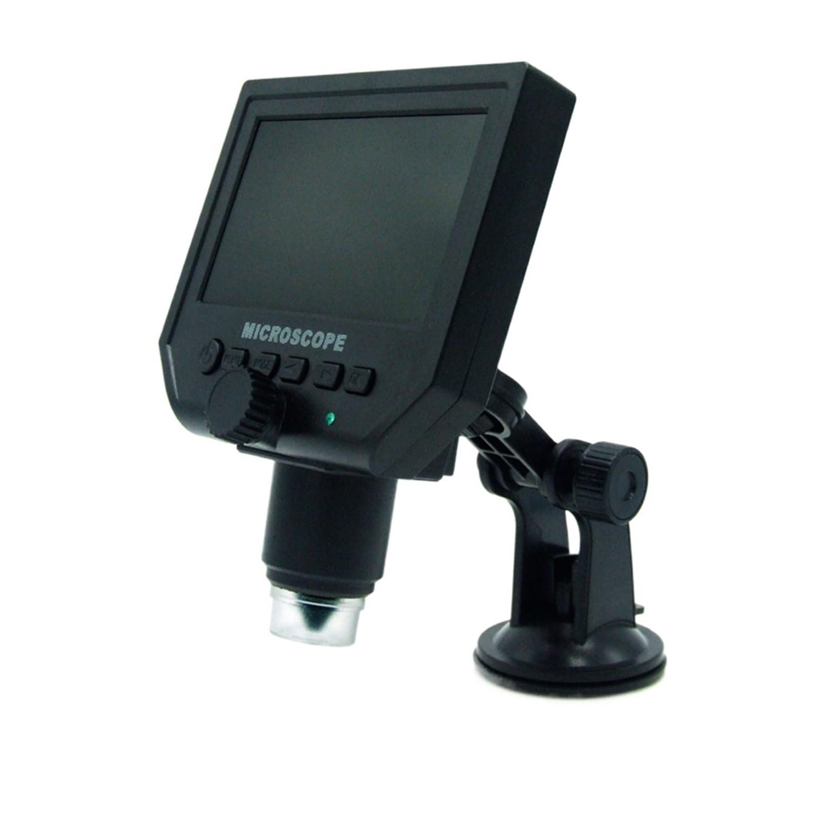 Przenośny Mikroskop Cyfrowy LCD Z Mikroskopem Cyfrowym O Wysokiej Jasności 8 LED Mikroskopy i wyposażenie(Suction Cup Stand)