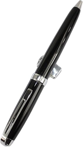 Gullor Bolígrafo 2019YA con clip plateado - negro