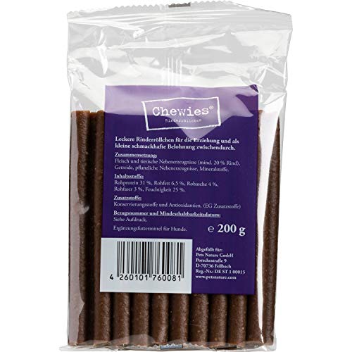 Produktbild von Chewies Rinderröllchen für Hunde - 200 g
