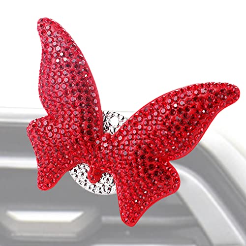 Decoração de ventilação do carro,da borboleta do clipe de ventilação do carro - Acessórios de carro