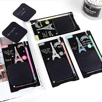 fluorescent pens for black paper