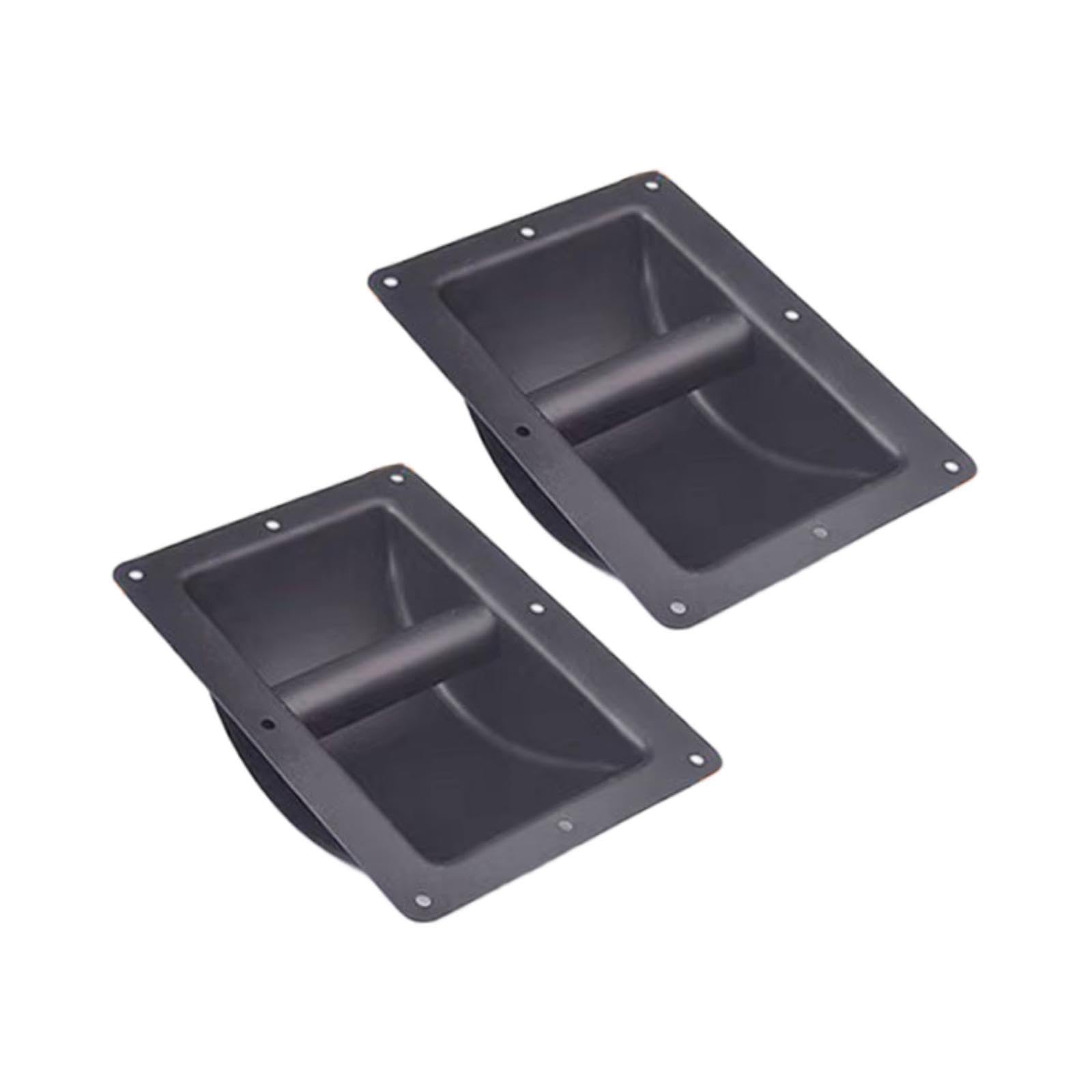 predolo Ensemble de 2 Poignées pour Haut-Parleurs Encastrés, Poignée de Haut-Parleur Audio Encastrée, Accessoires de Transport, pour Transporter Vos Enceintes Toute Confiance, S
