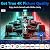 TV Antenna Indoor - 2026 Upgraded HD Digital Antenna for Smart, 360° Long Range Reception Supports 4K 1080P, TV Antenna for Local Channels in Crystal Clear, Easy Installation