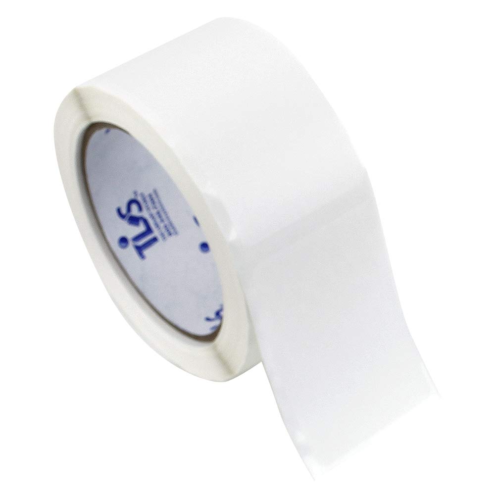 TLS Clear Non-Glare Adhesive Label Protectors 7/8"H x 2 3/8"W 250 per Roll