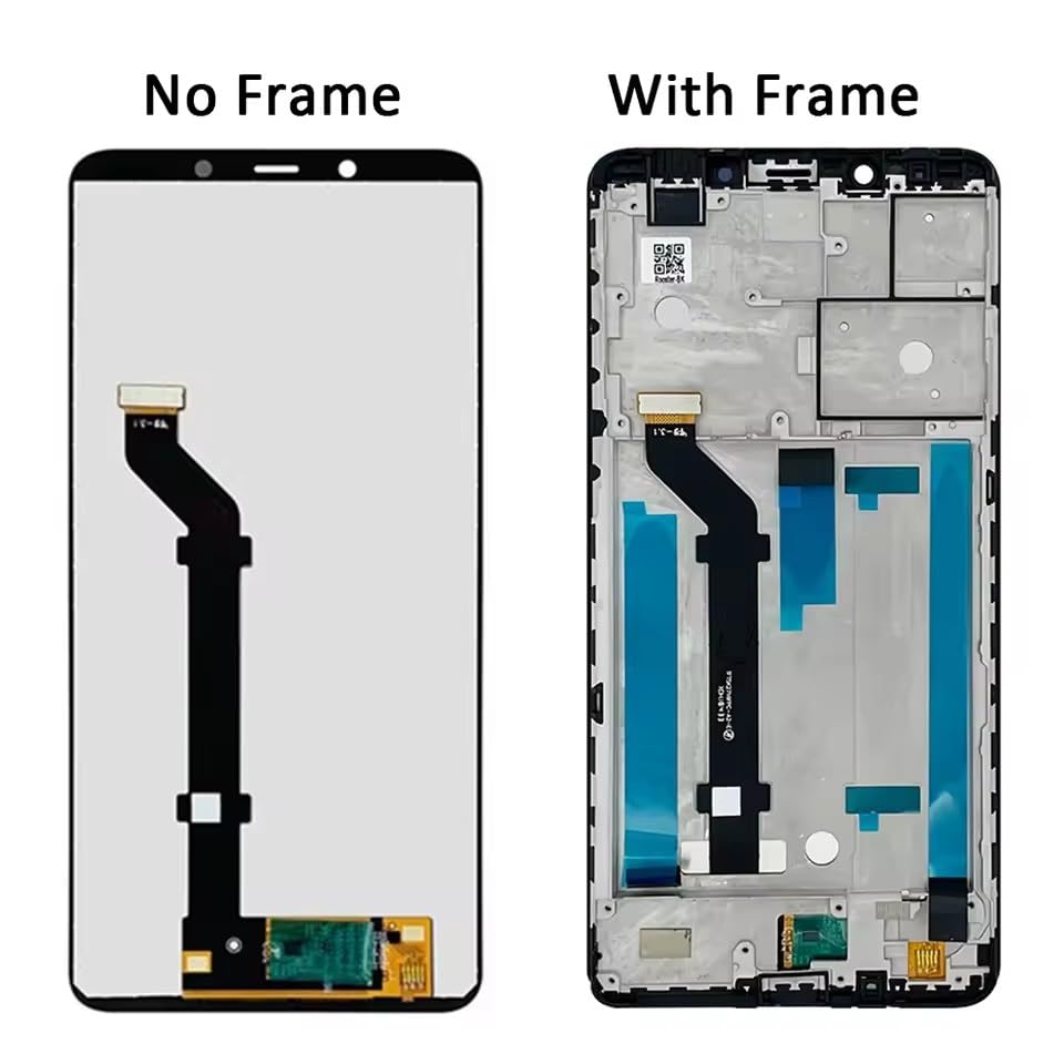 Écran tactile assemblé pour Nokia 3.1 Plus TA-1125 version blanche sans cadre