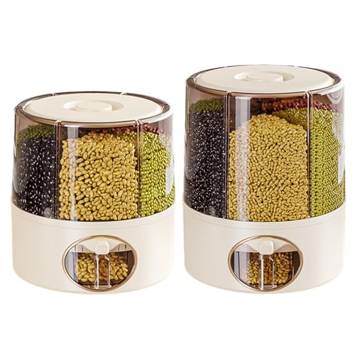 Contenedor De Almacenamiento De Arroz - Almacenamiento De Cereales En Cubo, De Gran Capacidad | Cubo De Cocina, Contenedor De Alimentos Cubo De Arroz Sellado,