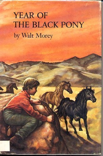 The Year of the Black Pony by Walt Morey (1976-... B01K172W34 Book Cover
