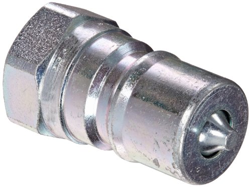 Image of Dixon Valve H3F3 Steel ISO-B Interchange Hydraulic Fitting, Nipple, 3 /8 inch Coupling x 3 /8 inch - 18 NPTF Female