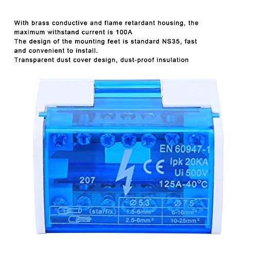 Scatola di distribuzione terminali Morsetti per