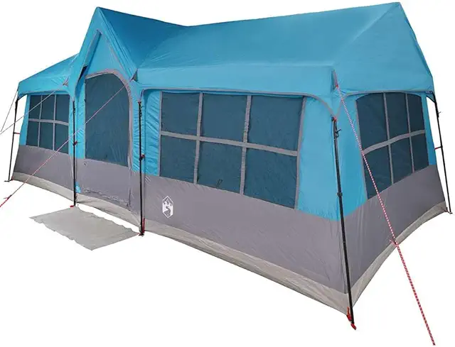 vidaXL Grande Tente Familiale de Camping pour 10 Personnes